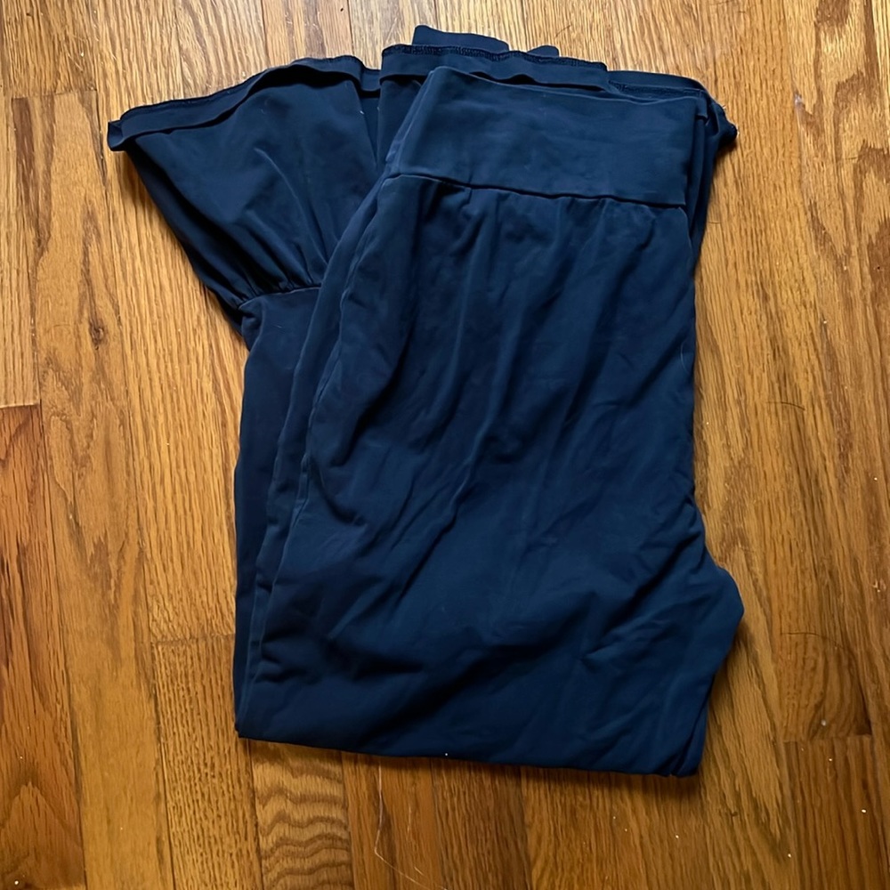 Matilda Jane Navy Capri ruffles
